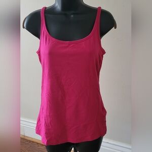 H&M - Fuchsia Tank Top Stretch Slim fit Size Medium